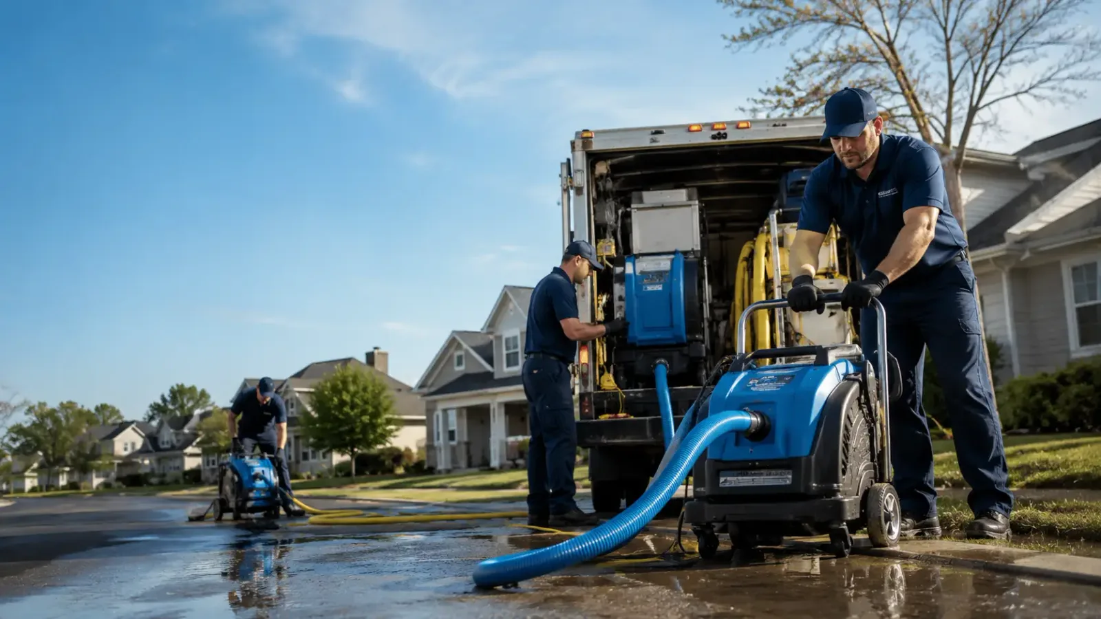 Flood Damage Cleanup in Clam Lake, WI